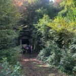 Entrée du tunnel de la source